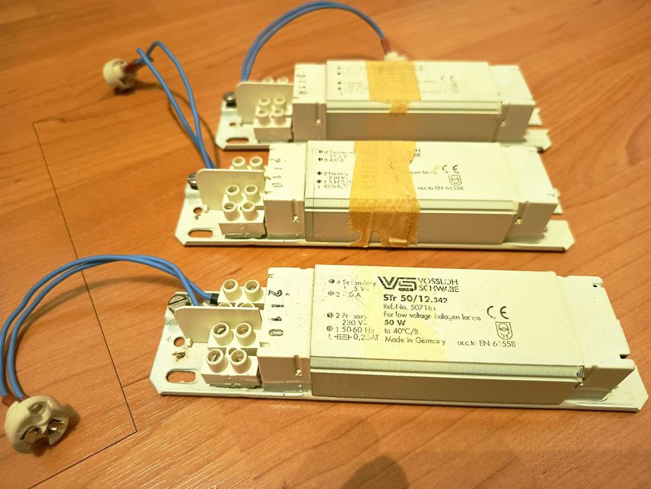 3 Vossloh Schwabe Electromagnetic Transformers 50W64172194000129122