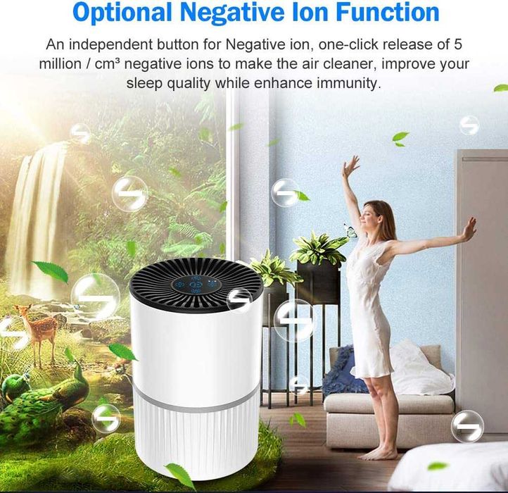 Purificador de ar com sistema de filtro