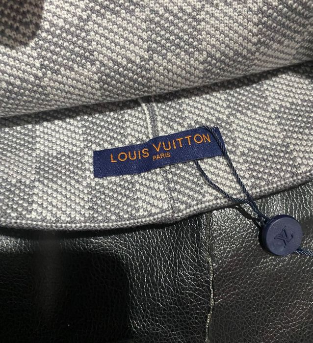 Gorros LV xadrez cinzentos novo