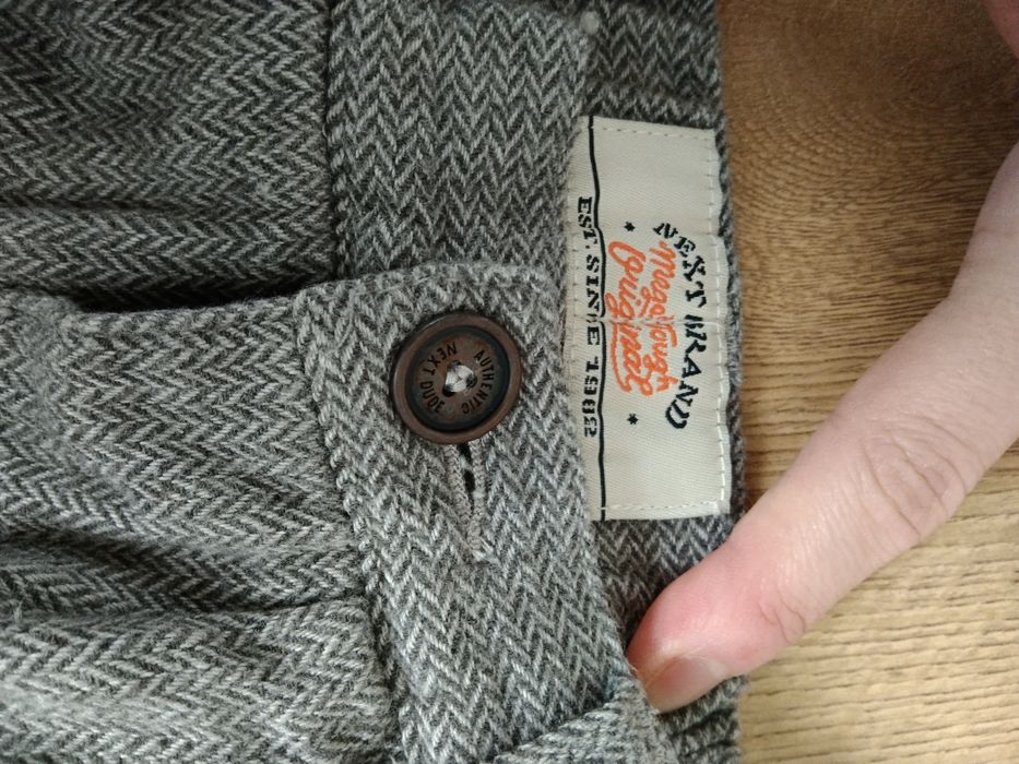 Ciepłe, eleganckie spodnie Next -74