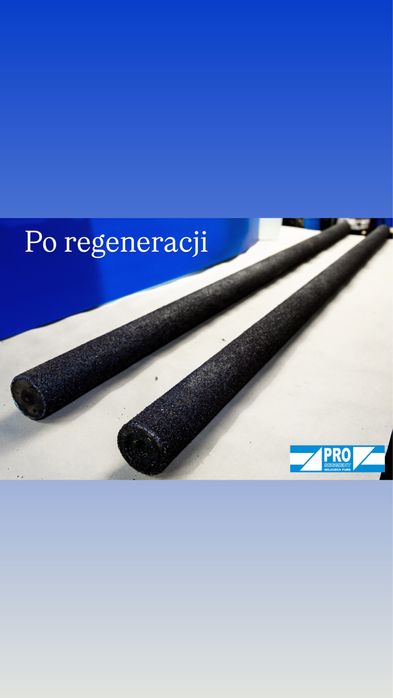 Regeneracja wałów ściernych do obieraczek przemysłowych