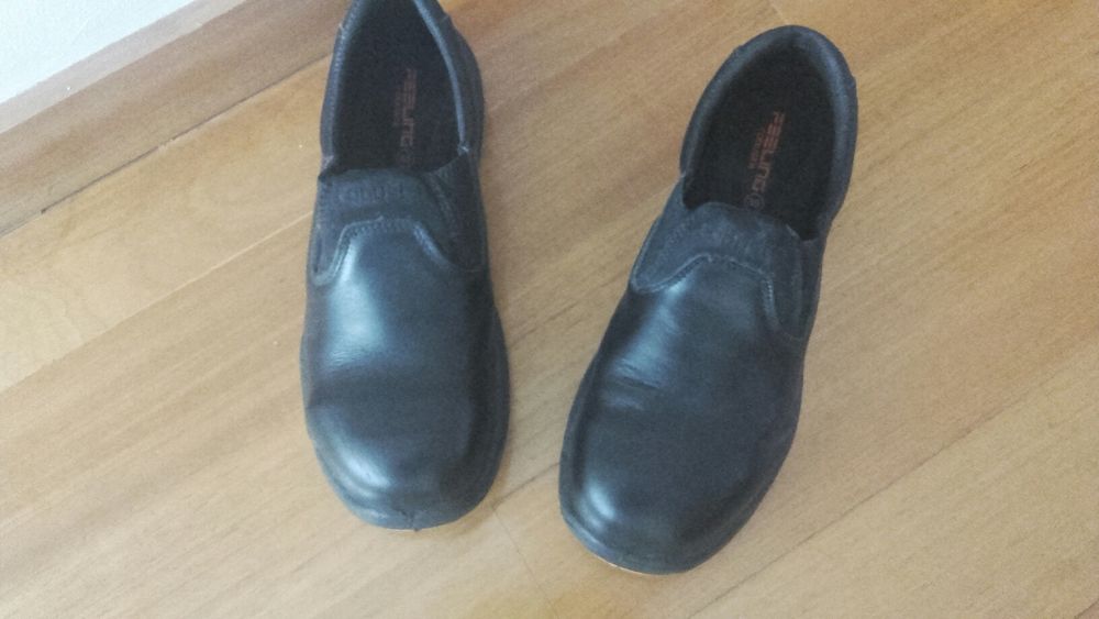 Sapatos com biqueira de aço senhora