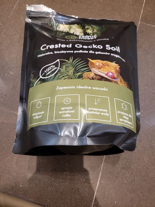 Podłoże do terrarium dla gekona gekon wąż