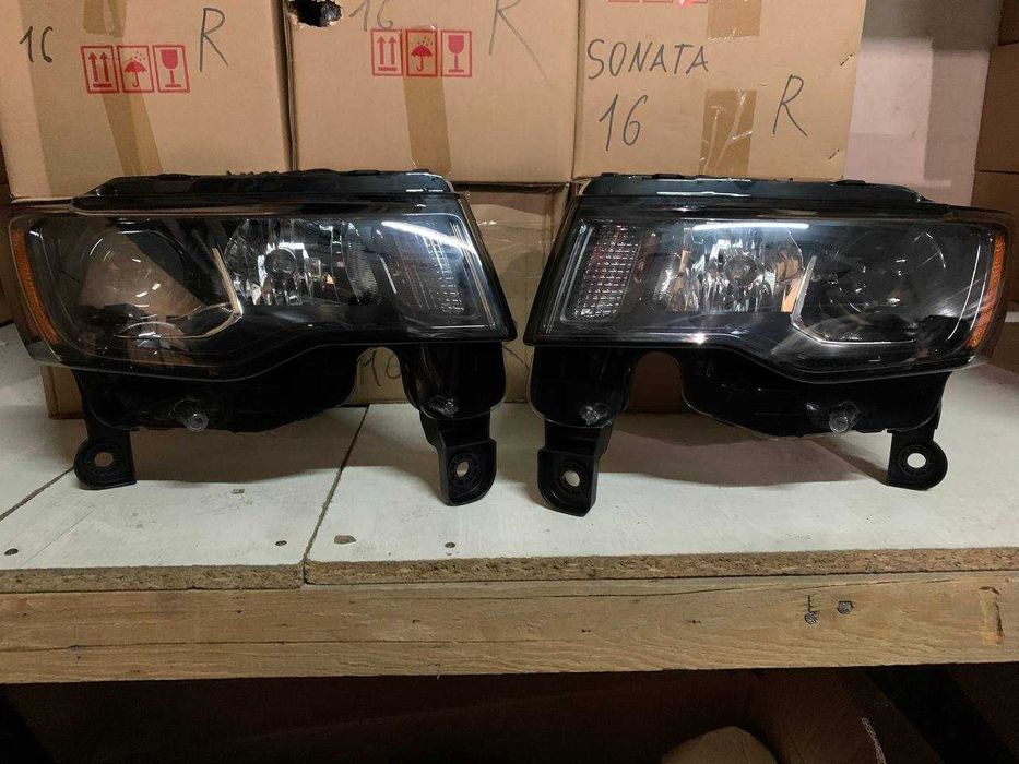 Фари галоген темні JEEP GRAND CHEROKEE 2017-2020