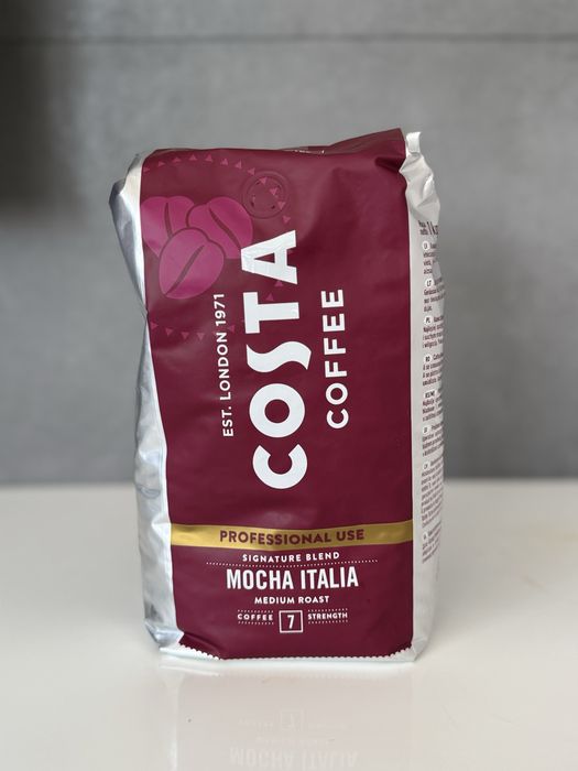 2x Costa Coffee Mocha Italia 1 kg Kawa Ziarnista Professional Use | Świeża | BB 02.2028