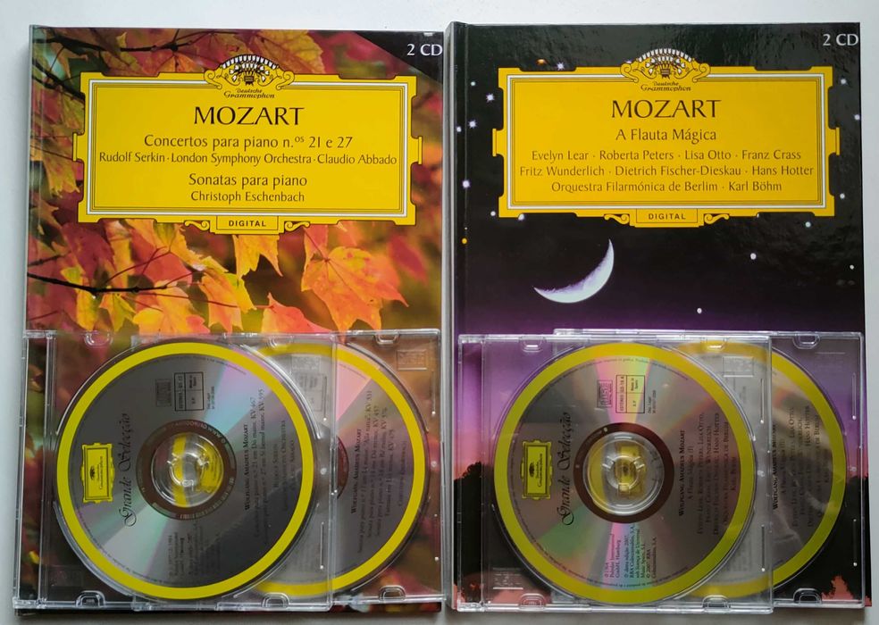 Coleção completa 40 livros+80cds Deutsche Grammophon