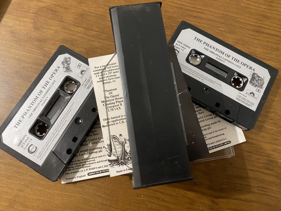 Cassete dupla The Phantom of the Opera