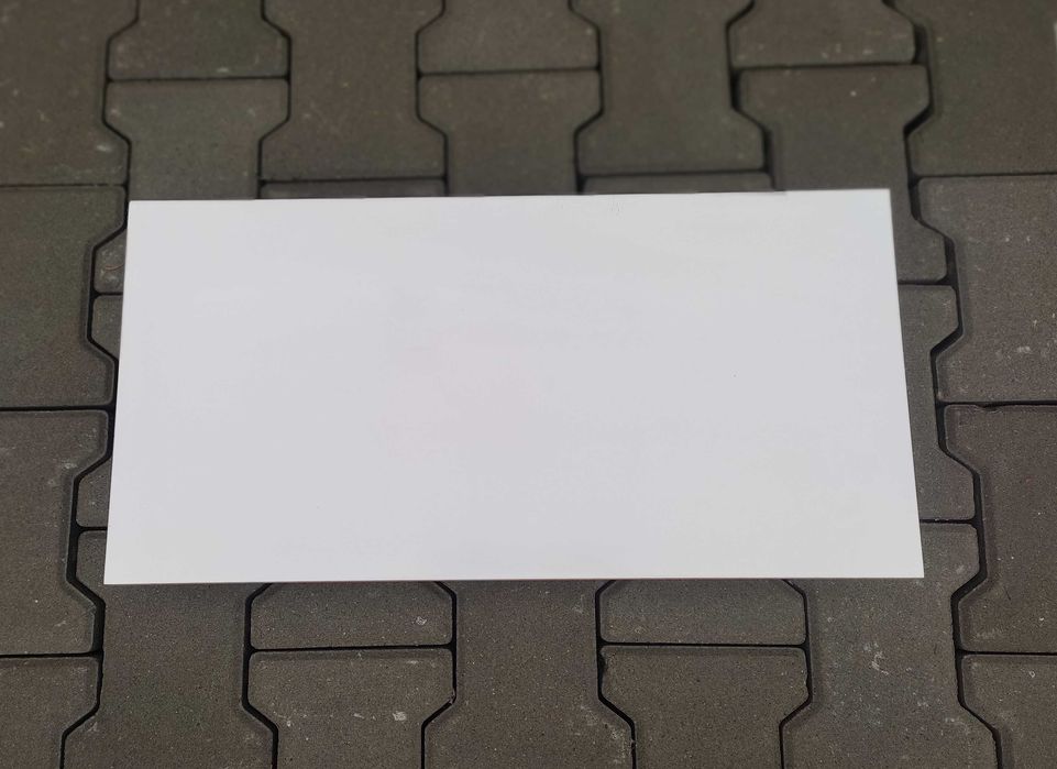 Płytki ceramiczne 30x60 cm Białe Matowe