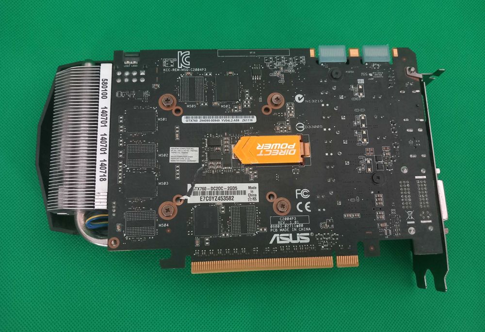 Placa Gráfica ASUS GeForce GTX 760 – 2GB GDDR564550292352899121