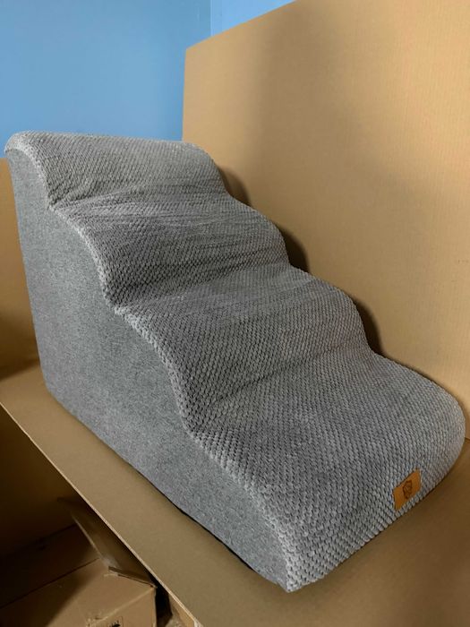 Schody dla psa kota szare antypoślizgowy spód