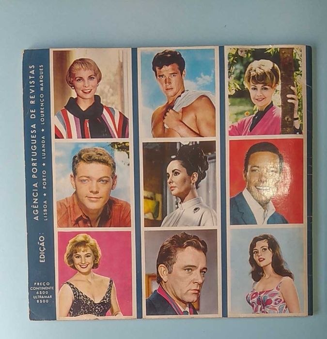 Caderneta completa "Artistas de Cinema" (1965)