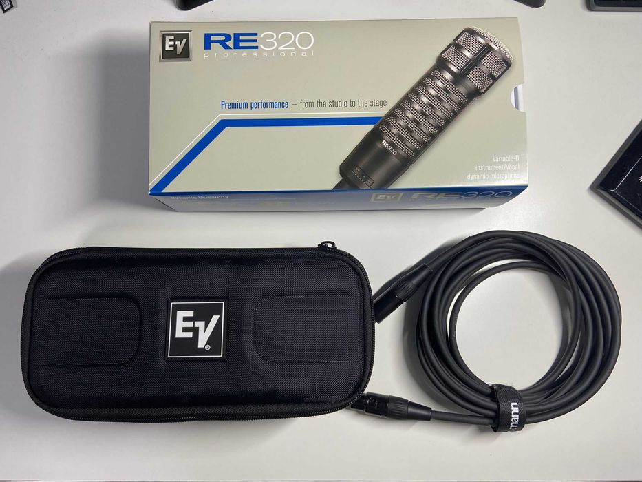 Microfone EV RE320 (c/ Fatura e Garantia)