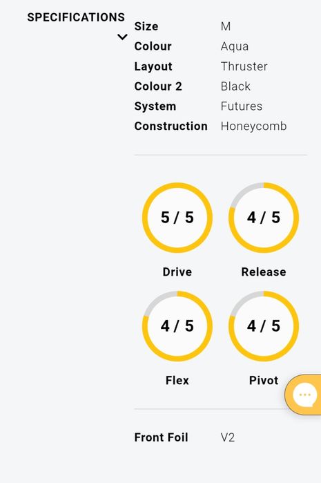 Quilhas Futures Fins LOST V2 M Generation Series