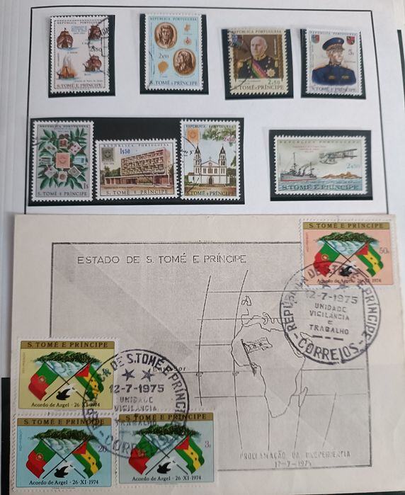 Selos de São Tomé e Príncipe, Guiné Portuguesa e Congo Português