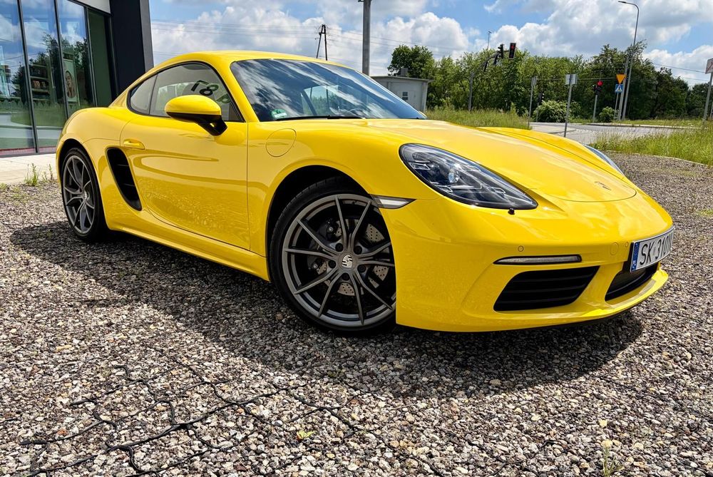 Porsche 718 Cayman Cayman od pierwszego właściciela, 2.0 manual, approved do 11.27