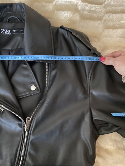 Шкіряна куртка ZARA