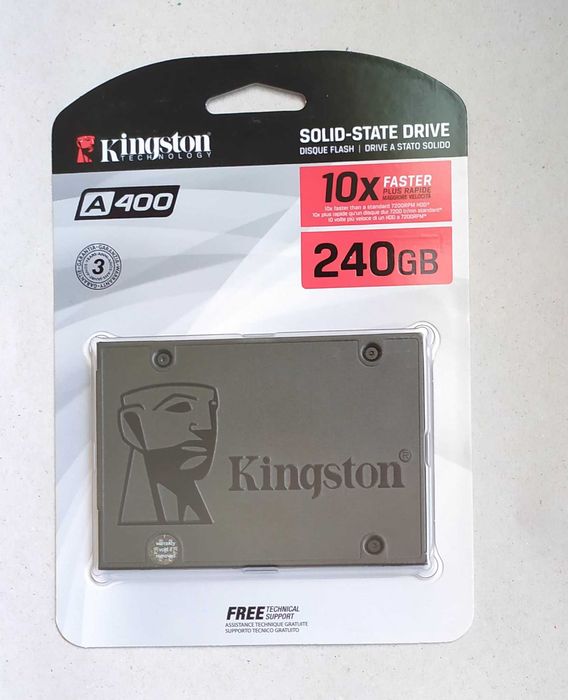 Накопичувач 2.5" SSD 240Gb Kingston A400