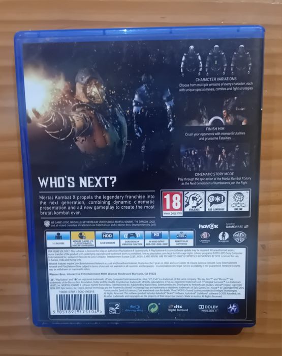 Mortal Kombat X - Ps464552031460483121