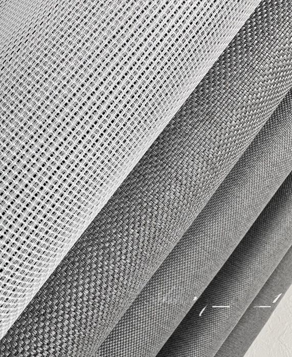 Однотонна тюль антикіготь у білому кольорі Гардина турецька однотонна