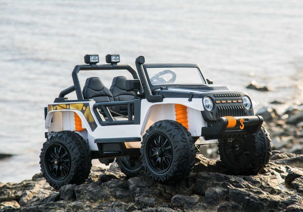 JEEP WRANGLER 4x4 Auto na akumulator | PILOT | 2-osobowy | do 100kg XL