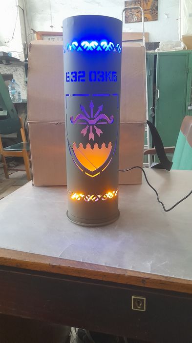 Светільнік гільза.