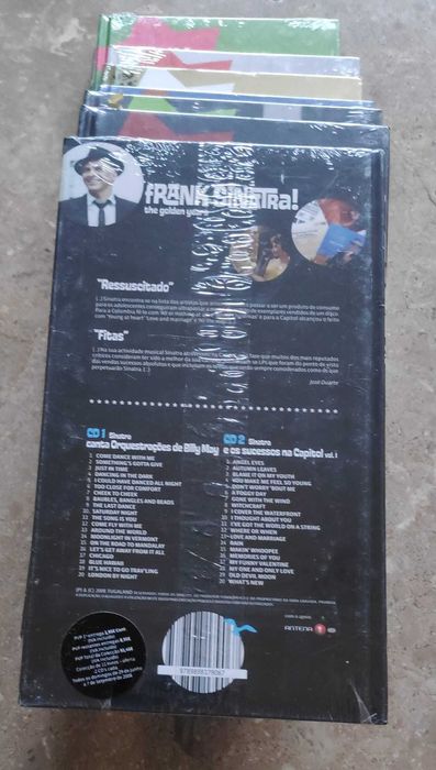Frank Sinatra - Coleção de 11 livros com 22 CDs