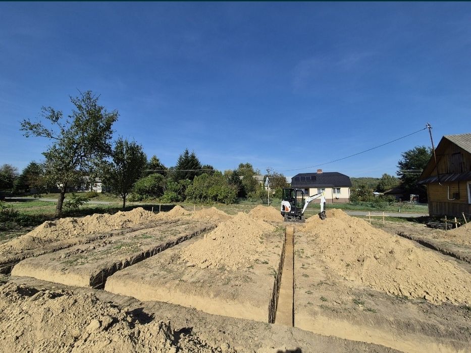 Usługi minikoparką, roboty ziemne