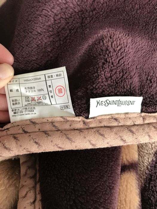 Cobertor da Yves Saint Laurent (autentico) - 140cmx200cm