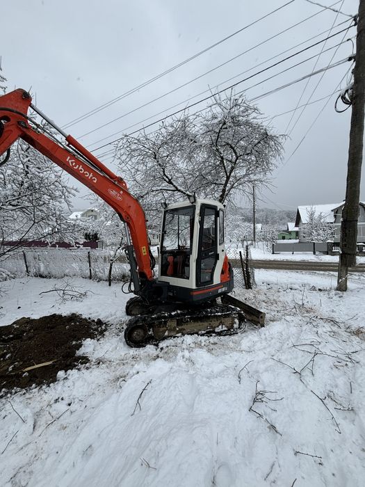 Послуги ескаваторів -міні і великих колісних