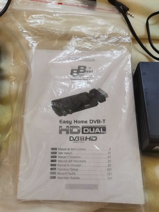 Dekodery 2 x tuner Best buy DVB-T dvbt H.264 AVC, 6 progr TV REPUBLIKA
