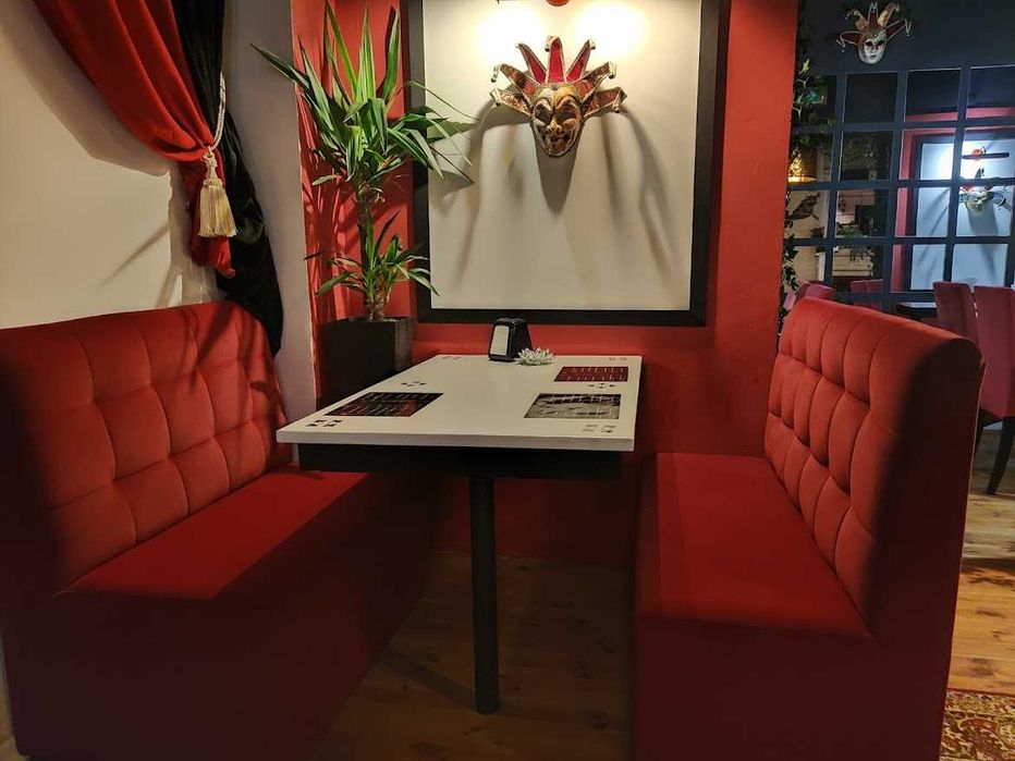 Loże barowe, loża barowa, kanapy sofy do klubu restauracji pizzerii lokalu PRODUCENT