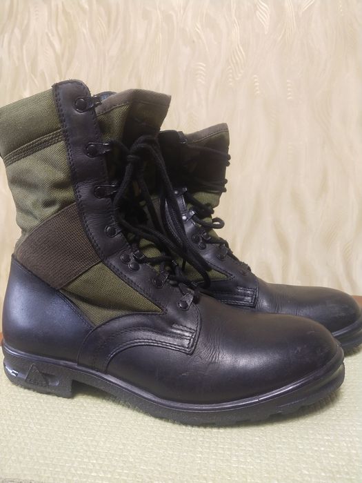Берці baltes jungle boots чорний/олива шкіра/тканина Оригінал Німеччи