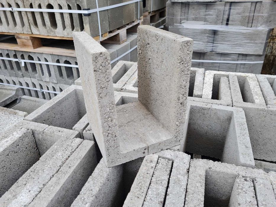 Kształtka U wieńcowa szalunkowa dozbrajająca h 24 i 31cm 4szt/mb