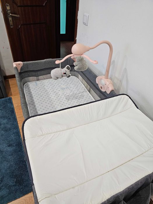 Berço/Parque. O conforto e a praticidade na mesma peça.