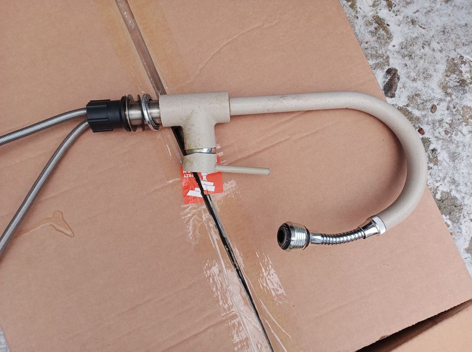 Zlew granitowy piaskowy