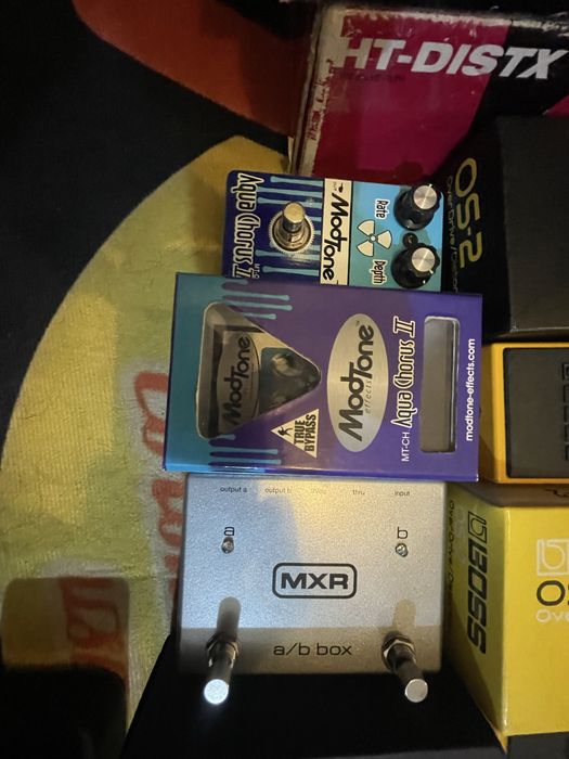 Pedais Boss, MXR, Joyo, Dunlop