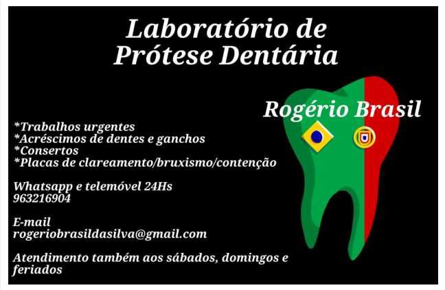 Fabricação e consertos de Prótese Dentária