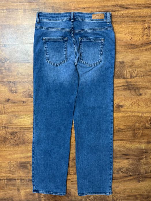 Spodnie jeansowe proste straight jeansy stretch elastyczne Only L W32