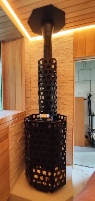 Нерж Тепло отражатель экран баня сауна печь булерьян гейзер новослав