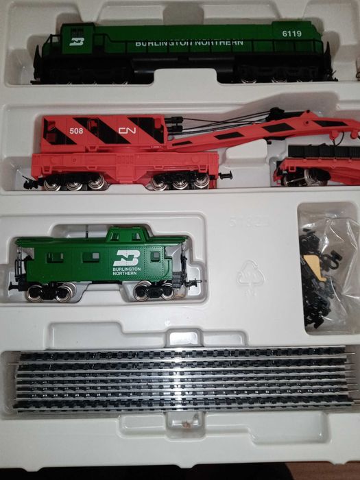 Pista de comboio norte-americano H0 1:87 HO 1/87