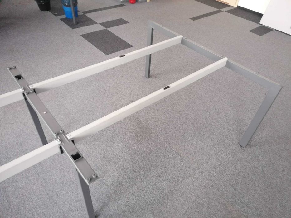 Biurko podwójne wielostanowiskowe dwuosobowe 2 osobowe 140cm x 140 cm