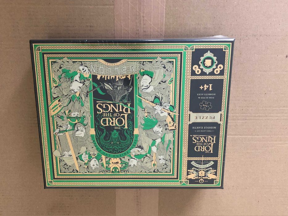 Lord of the Rings multi-dimensional puzzle (1000 peças) - Theory11
