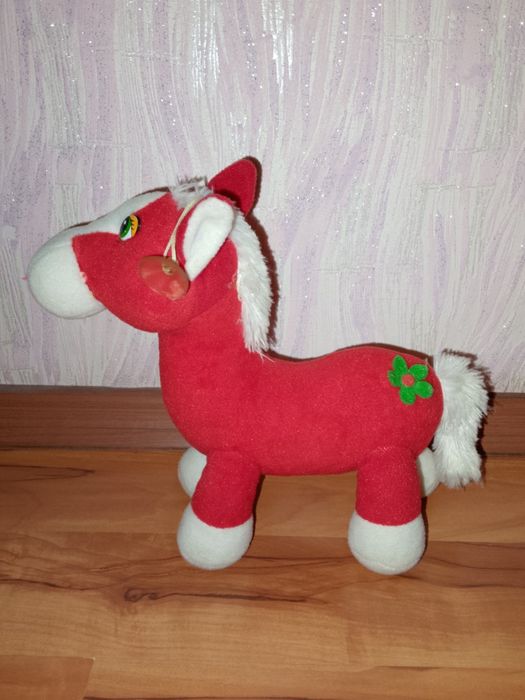 Мягкая игрушка ЛОШАДЬ  символ Нового Года