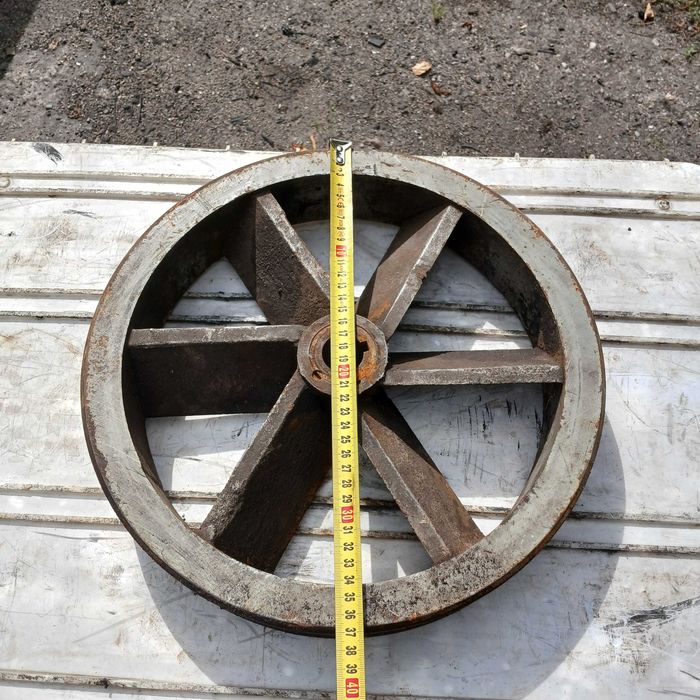 Koło pasowe 2x17 mm 370mm średnicy