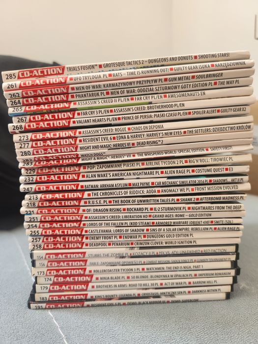 Płyty z czasopisma Cd-Action i nie tylko