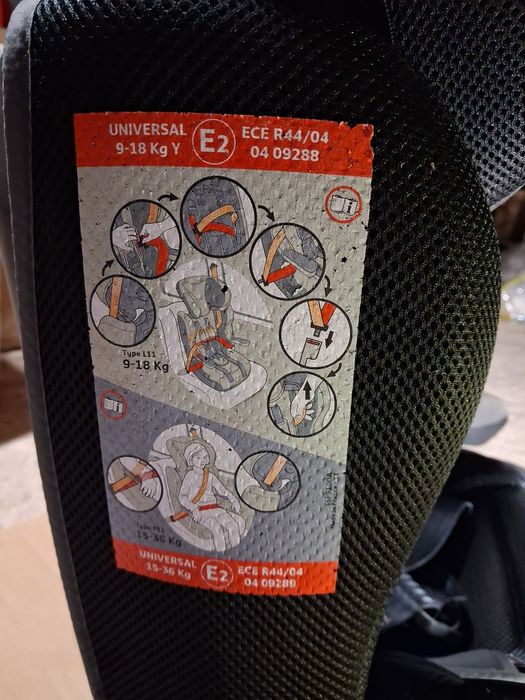 Cadeiras auto grupo 1-2-3 e 2-3