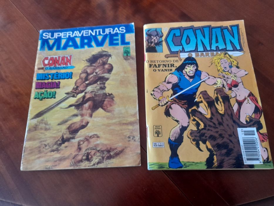 Livros de superaventuras Conan