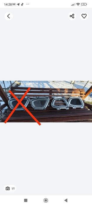 Продам заглушки Кіа Соренто 2015-2018