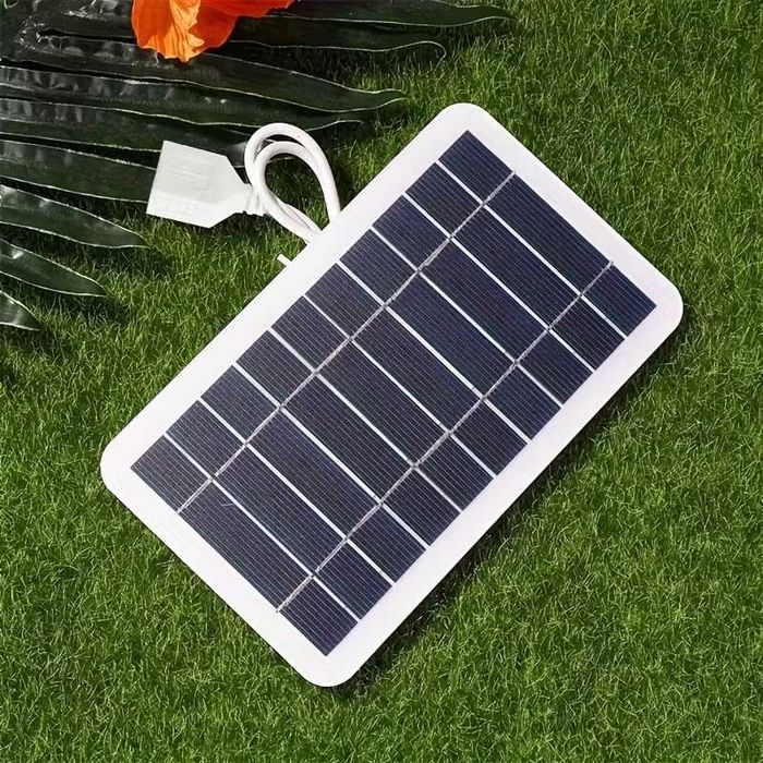 Painel Solar Portátil Usb 2w 5v-novo na caixa