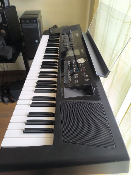 Teclado Roland BK 5 - como novo + case original + caixa origem